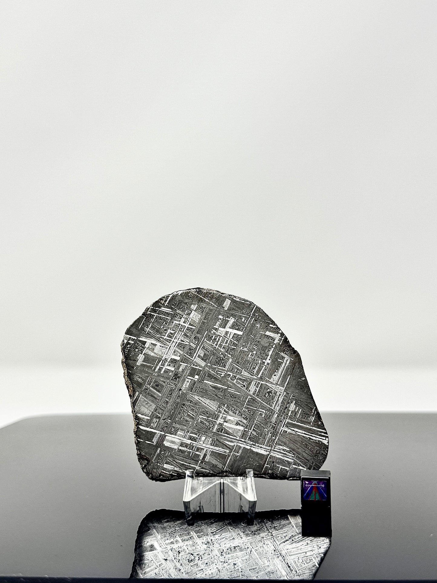 Muonionalusta Iron Meteorite - 96.1g Full Slice - From The Core Of An Asteroid!