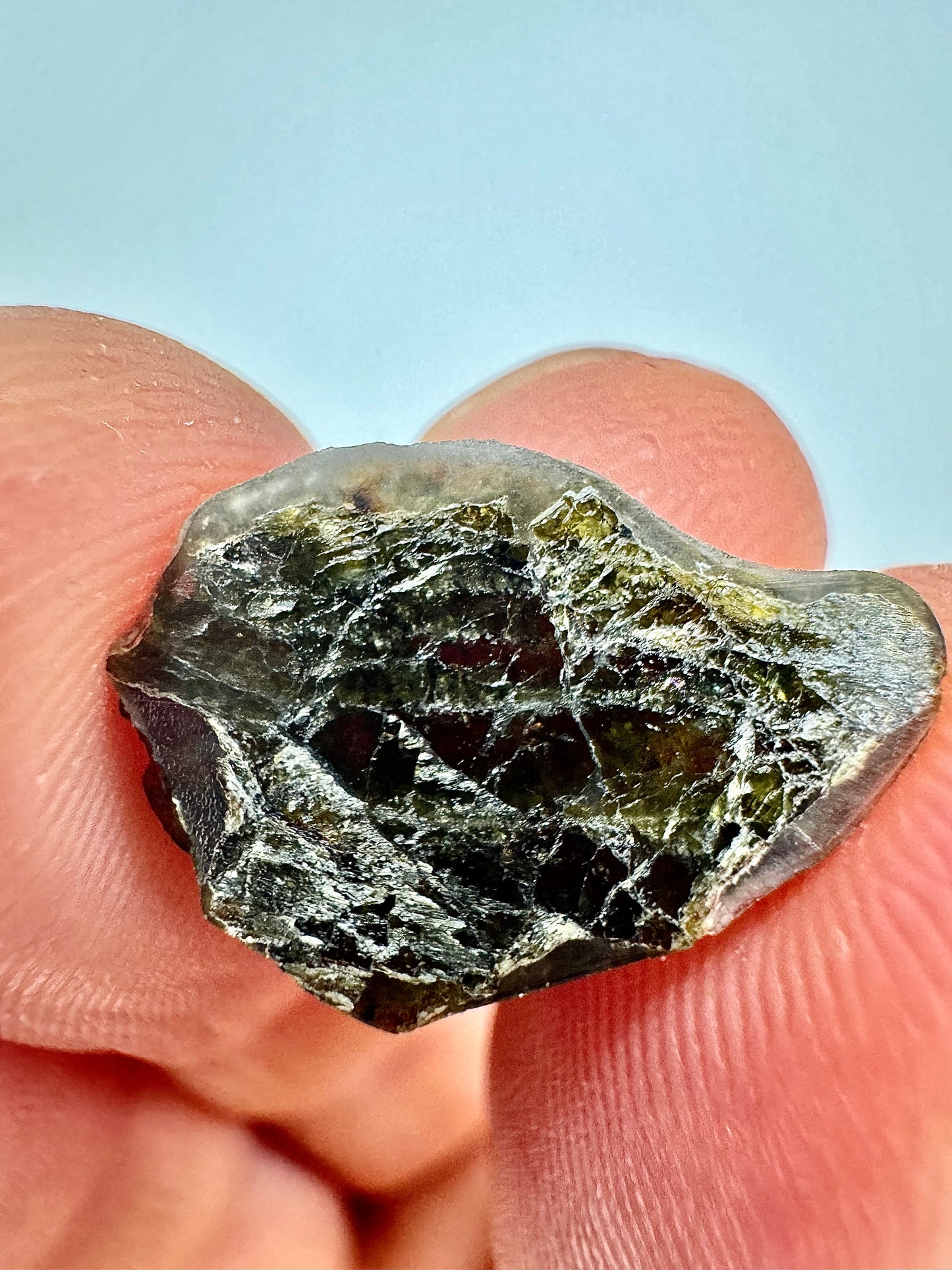 NWA 7831 Beautiful Translucent Diogenite Meteorite - 1.0g - Parent Body: Asteroid Vesta
