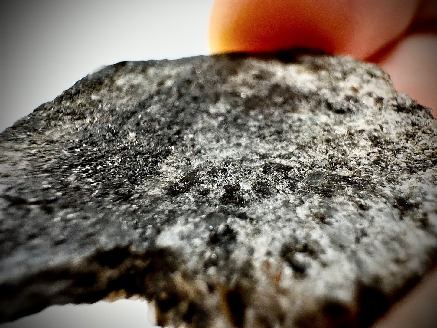 Ksar Ghilane 022 Ungrouped Achondrite - 3.8g Full Slice - Black and White Matrix - A Meteorite That’s About To Make History!