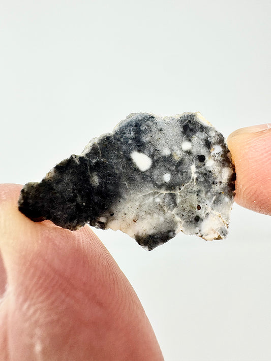 Beautiful Bechar 003 Lunar Feldspathic Breccia- END CUT - 2.0g - A Piece Of Our Moon!