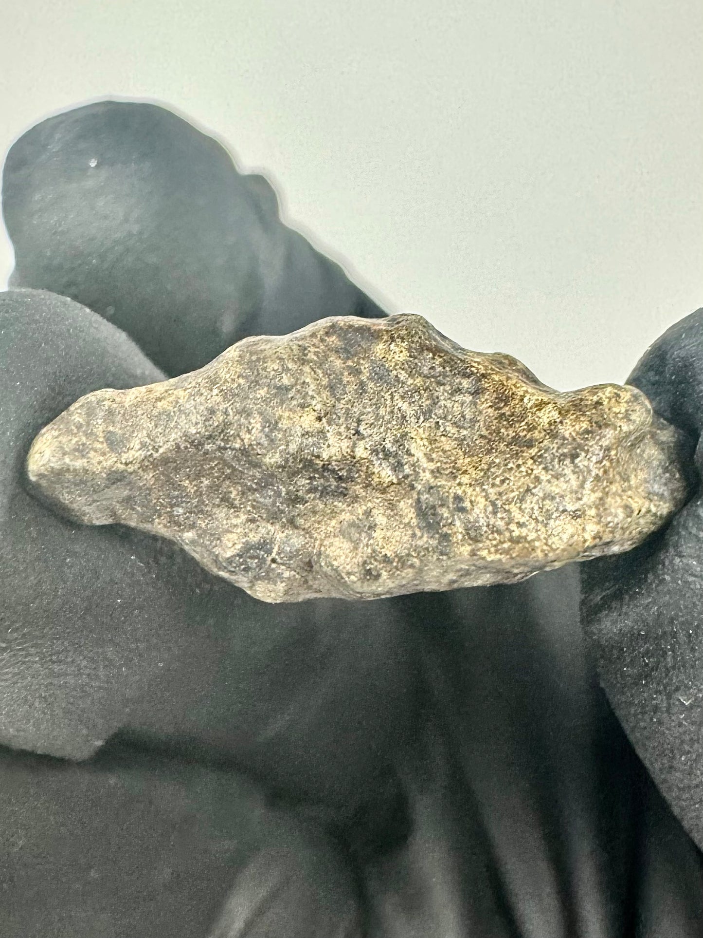 3.2g Genuine Martian Meteorite Amgala 001 - Whole Individual! Scientifically Studied Rock From Planet Mars