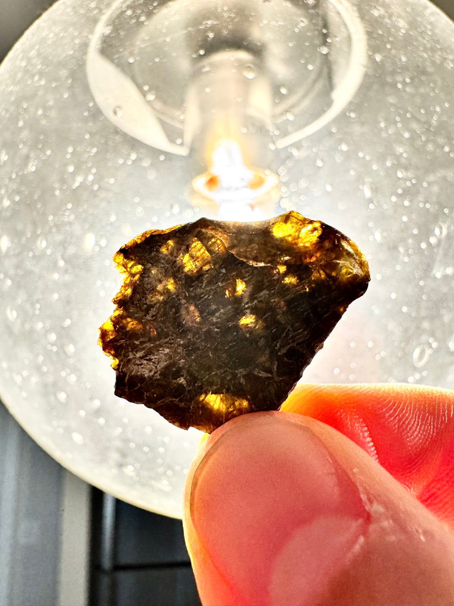 NWA 7831 Beautiful Translucent Diogenite Meteorite - 3.5g - Parent Body: Asteroid Vesta