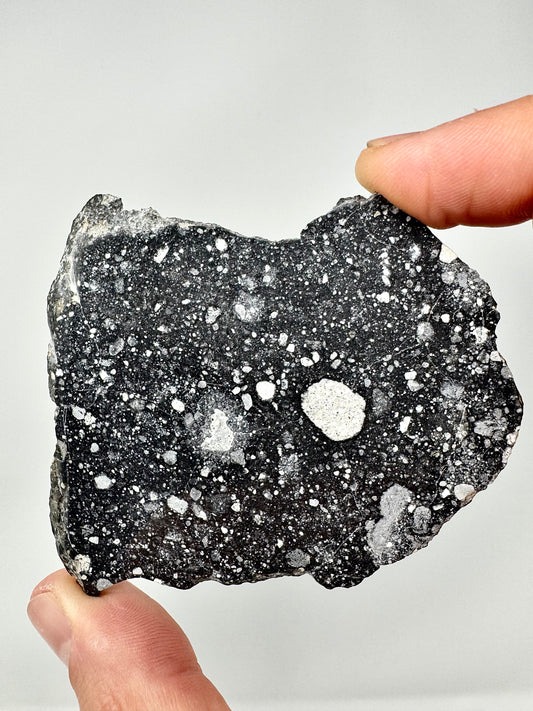 Stunning NWA 17679 Lunar Breccia - FULL SLICE - 23.3g - A Genuine Piece Of Our Moon!