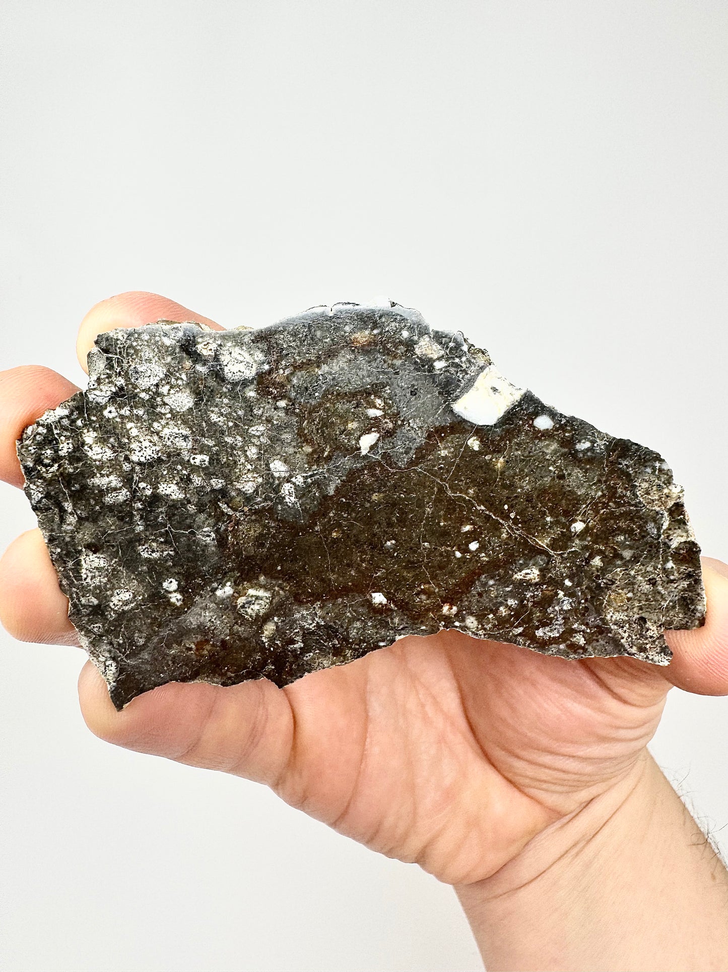 NWA 17270 Lunar Meteorite - Stunning, Colorful, Galaxy Swirl Appearance - From our Moon! 23.1g