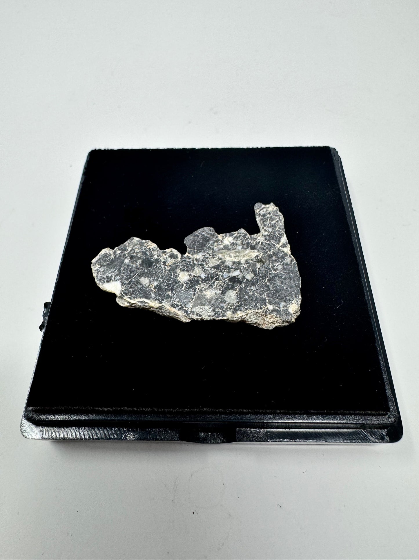 Stunning 3.4g Bechar 003 Lunar Feldspathic Breccia - Full Slice - Polished