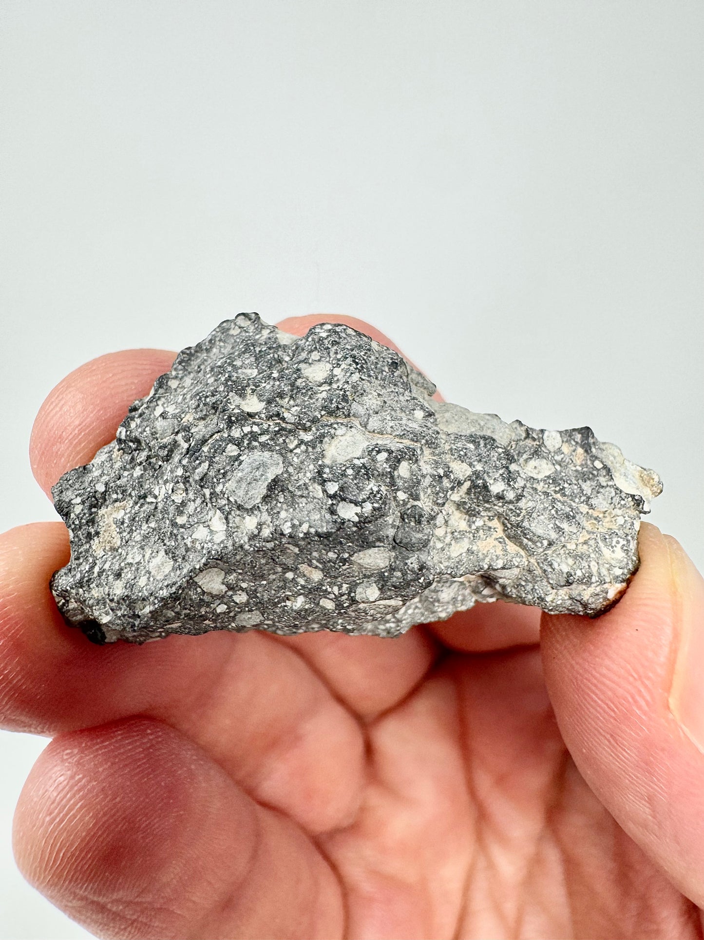 NWA 14577 Lunar Fragmental Breccia Meteorite - Whole Stone - 15.2g