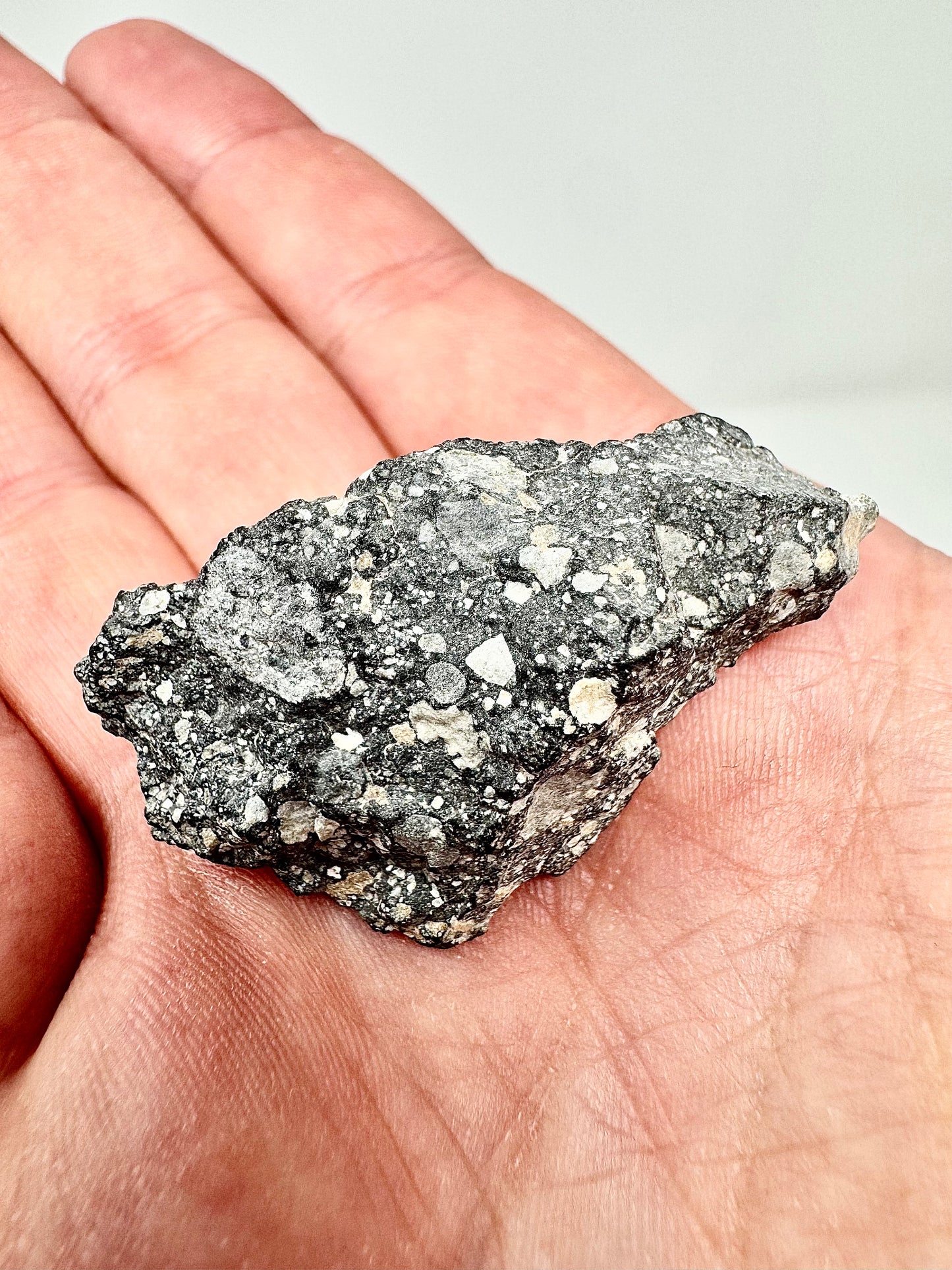 NWA 14577 Lunar Fragmental Breccia Meteorite - Whole Stone - 15.2g
