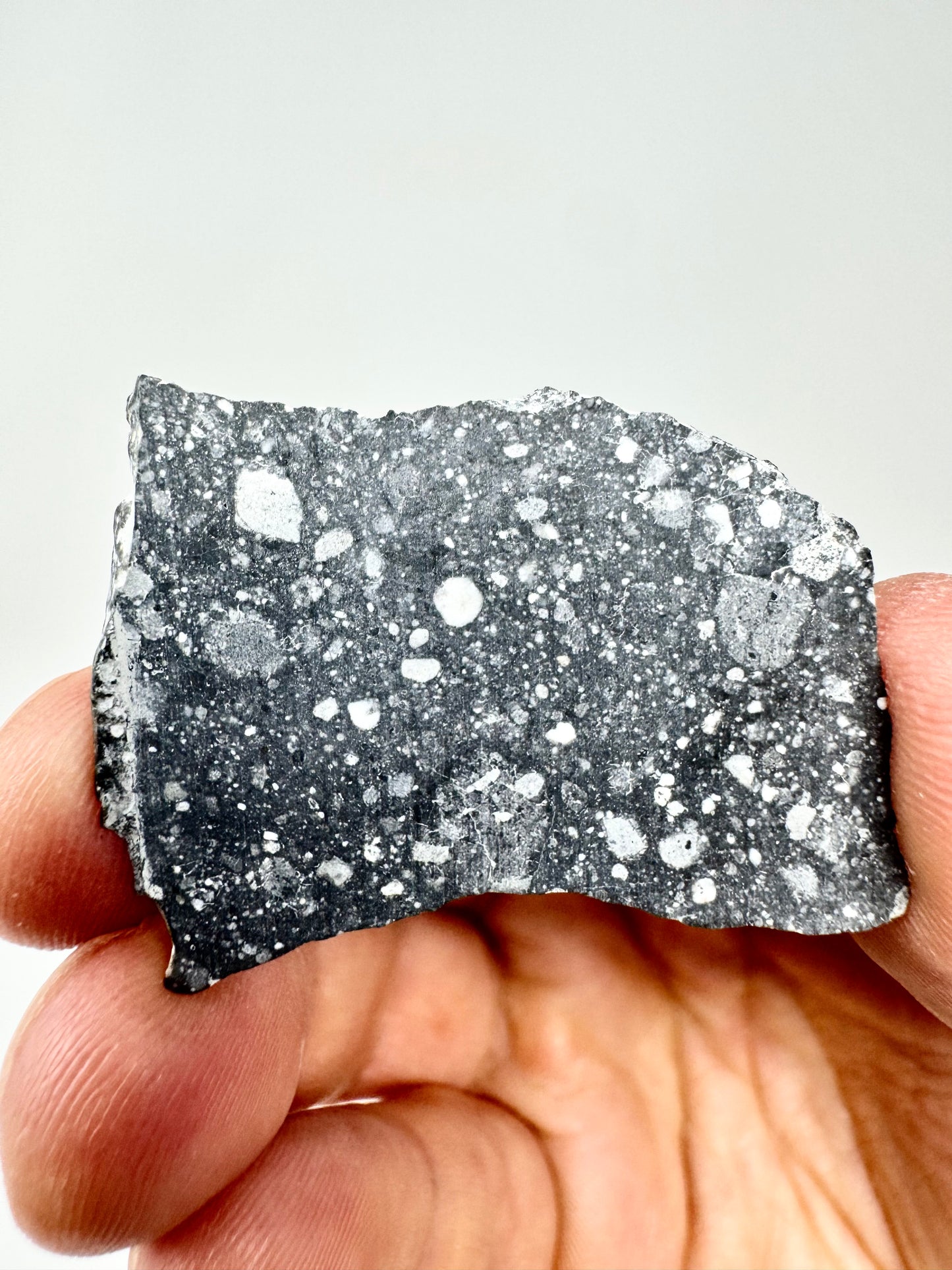 A Brand New, Under Classification Lunar Breccia - A Genuine Piece Of Our Moon! 5.6g
