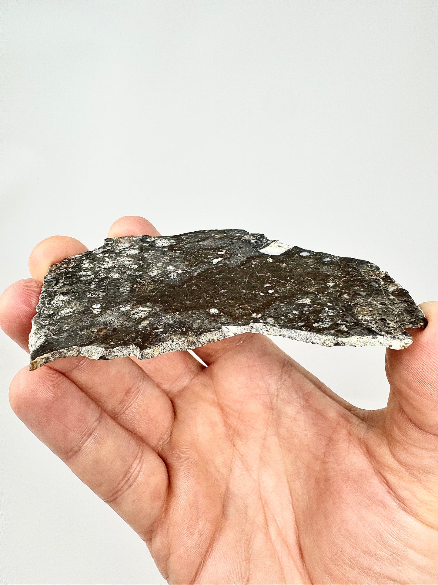 NWA 17270 Lunar Meteorite - Stunning, Colorful, Galaxy Swirl Appearance - From our Moon! 23.1g