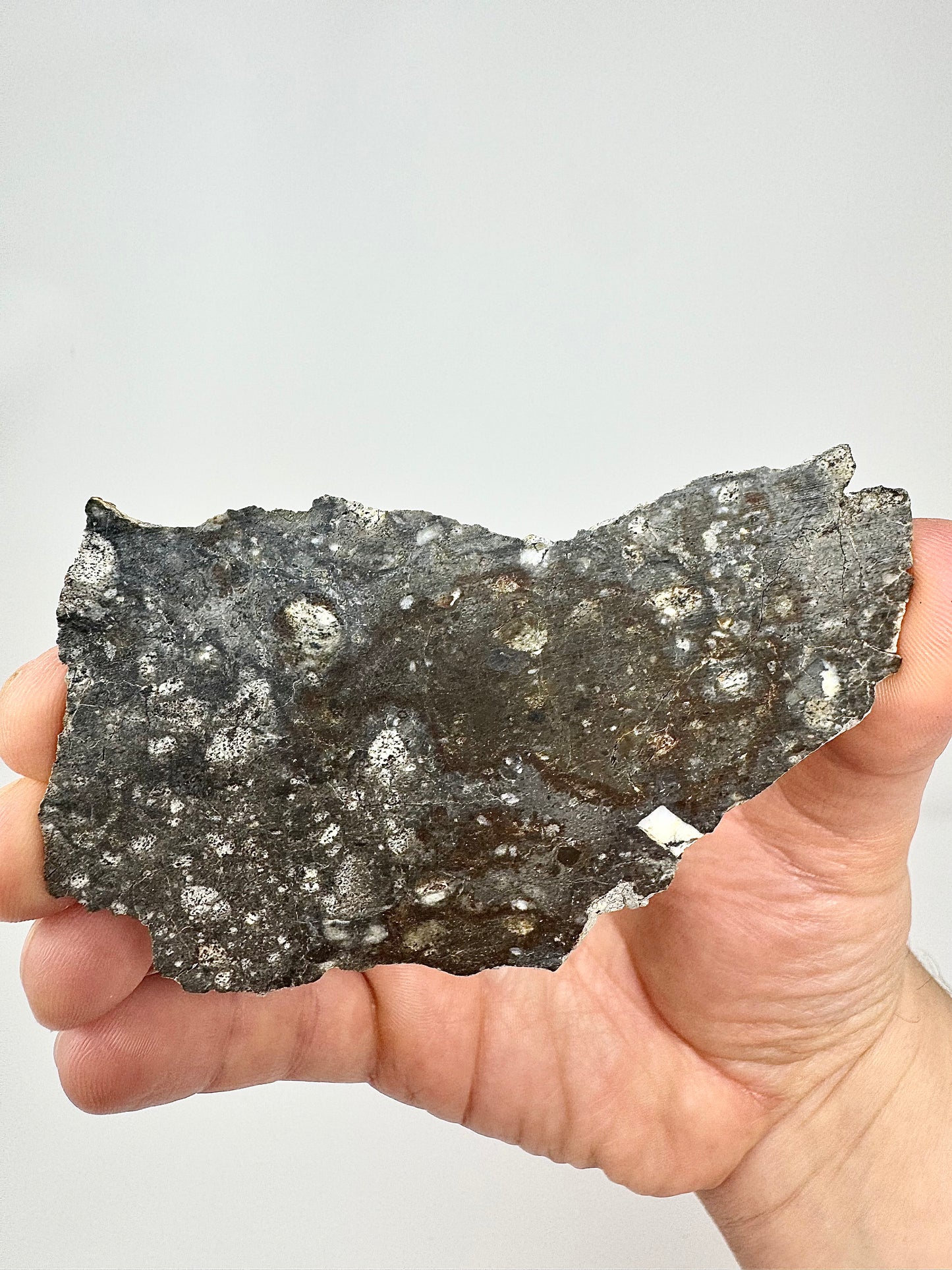 NWA 17270 Lunar Meteorite - Stunning, Colorful, Galaxy Swirl Appearance - From our Moon! 23.1g