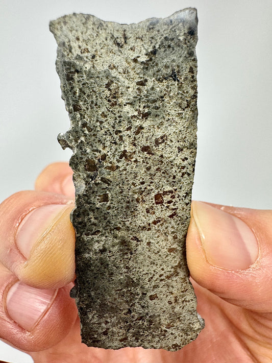 7.4g Genuine Martian Meteorite Amgala 001 with Shock Vein! Scientifically Studied Rock From Planet Mars