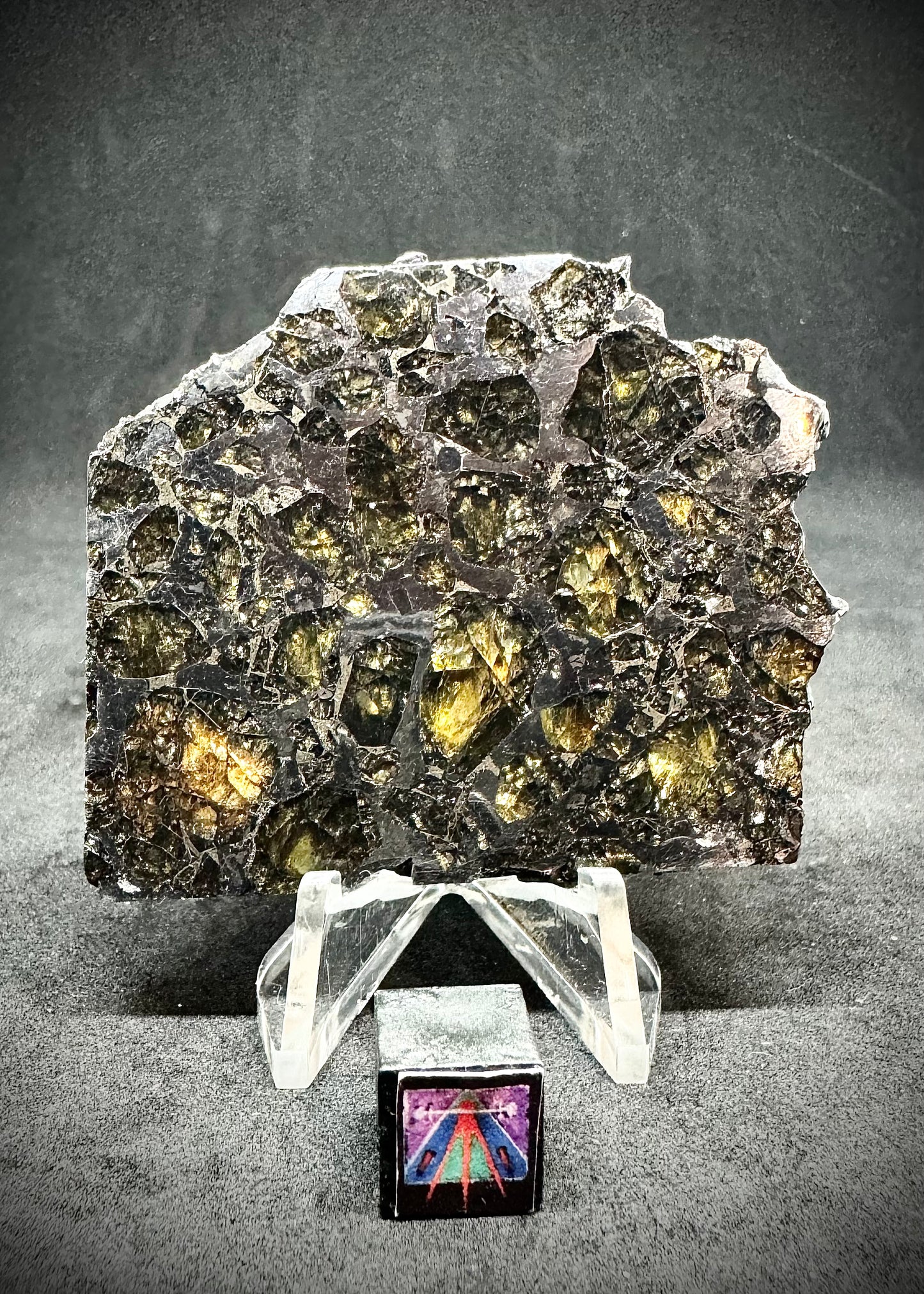 Brahin Pallasite Meteorite - 35.2g