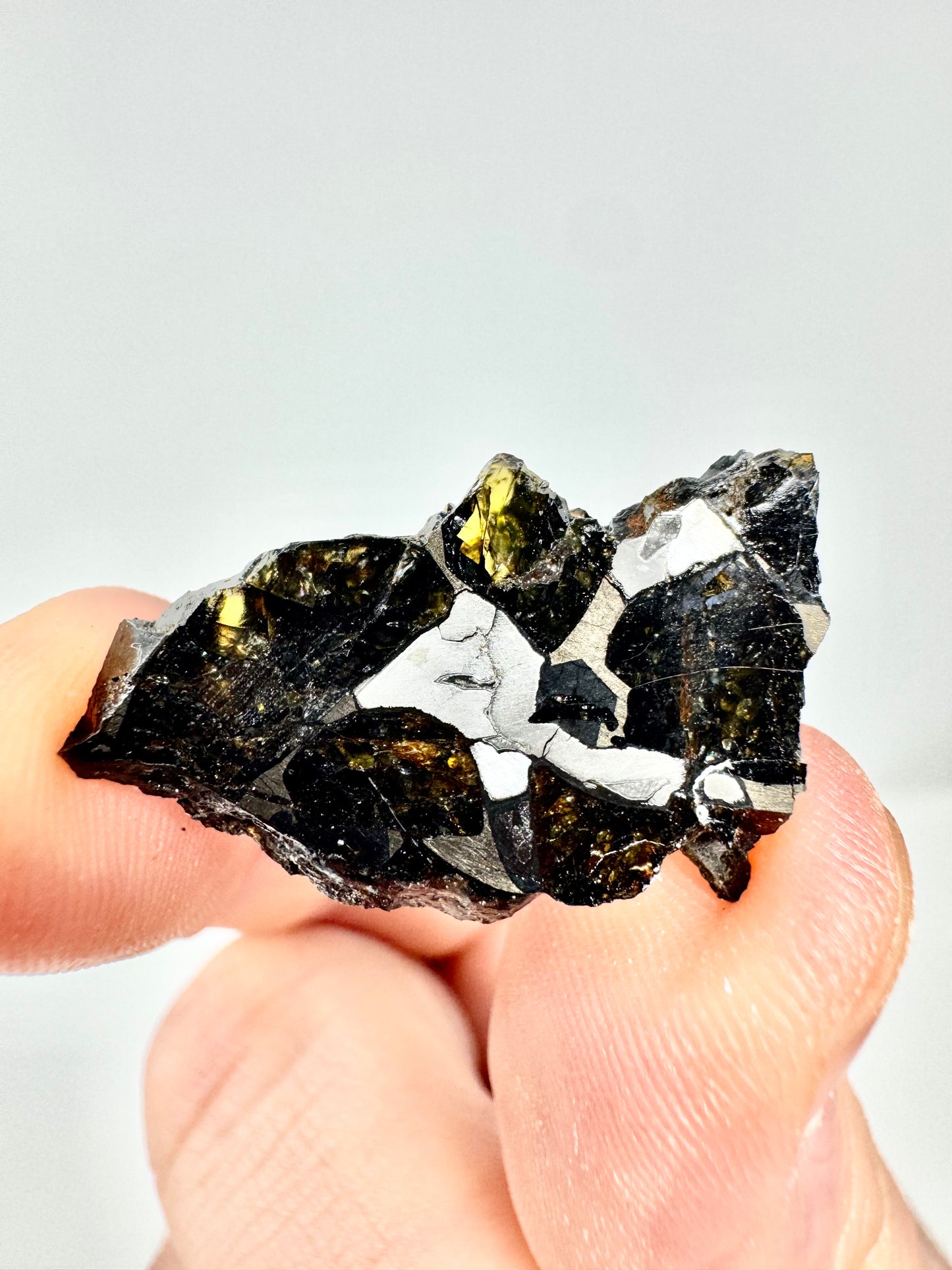 Brahin Pallasite Meteorite - 3.1g - From The Mantle/Core Of An Asteroid