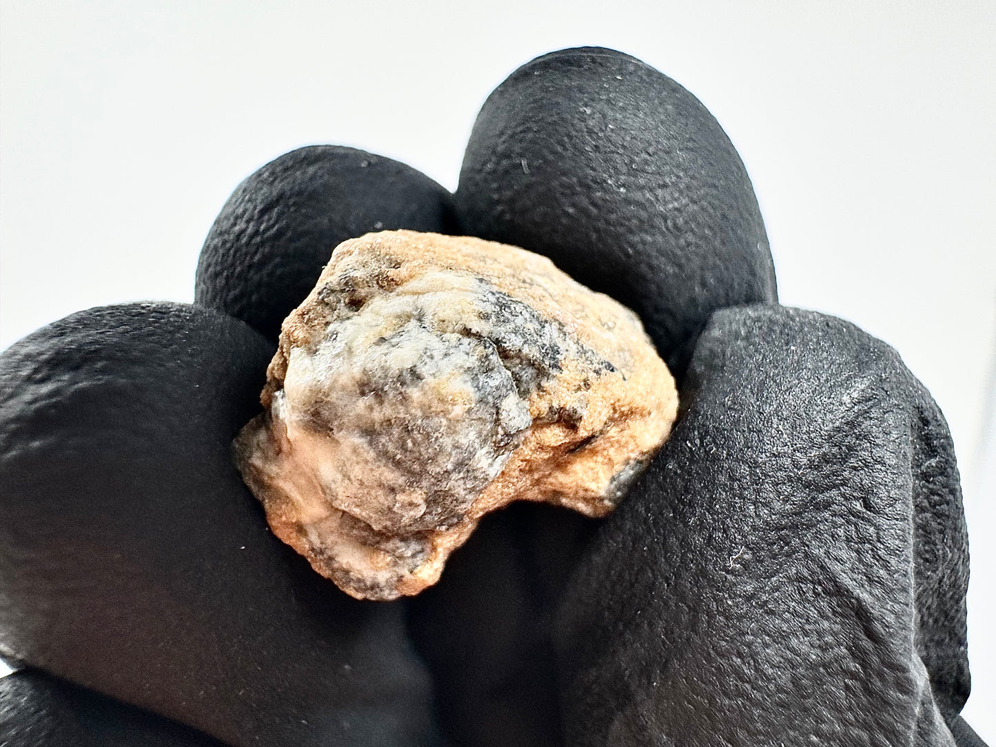 Ksar Ghilane 022 Ungrouped Achondrite - 2.6g FULL STONE W/ FROTHY/DARK CRUST - Possible Planetary Origin!