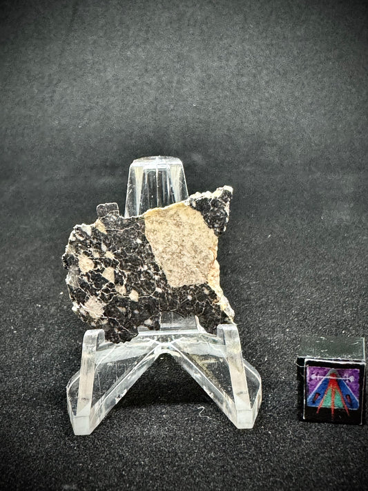 NWA 14685 Lunar Fragmental Breccia - End Cut - 4.8g