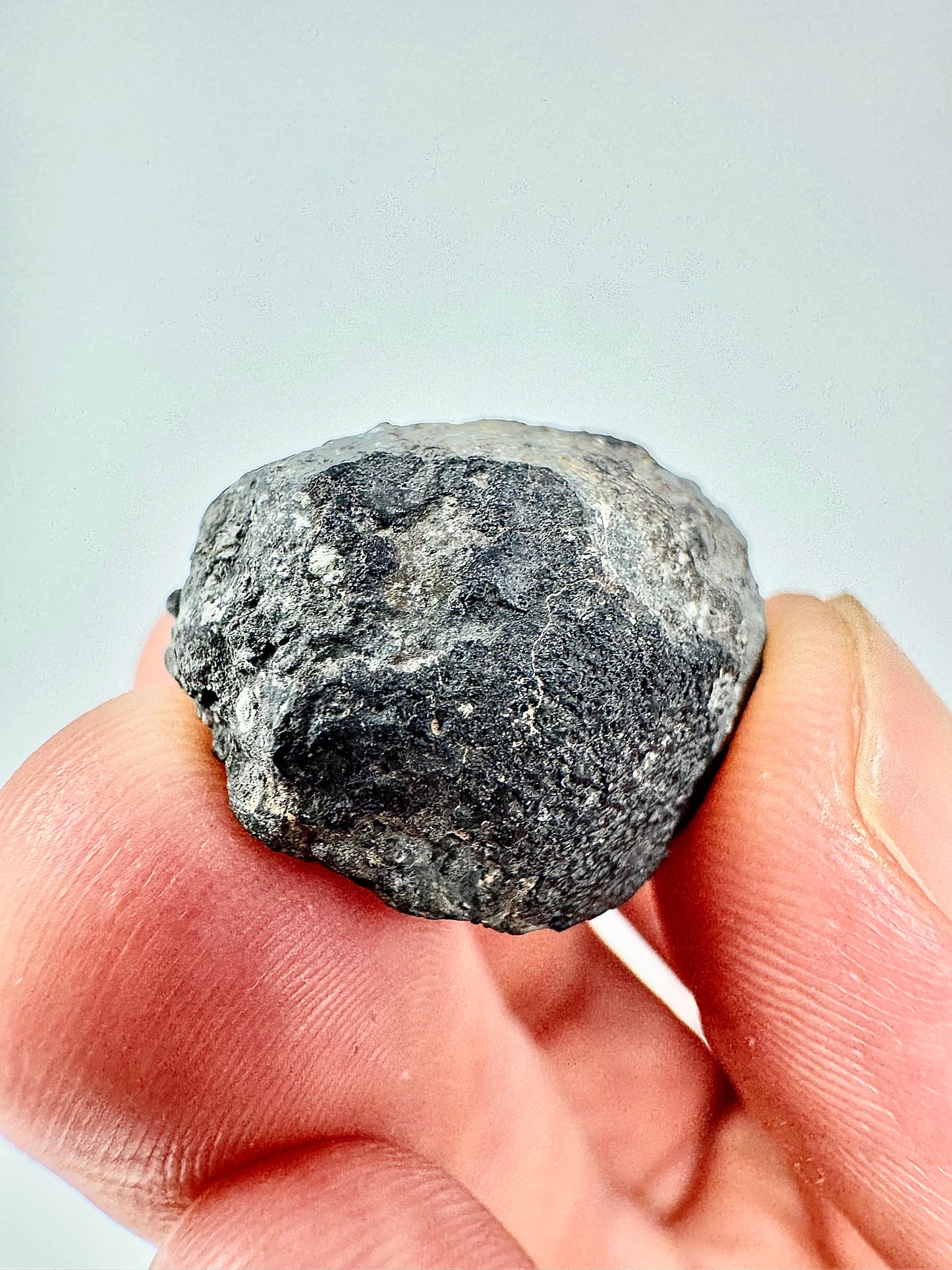 Allende Meteorite Individual with Crust! 8.8g - From A Carbonaceous Asteroid!