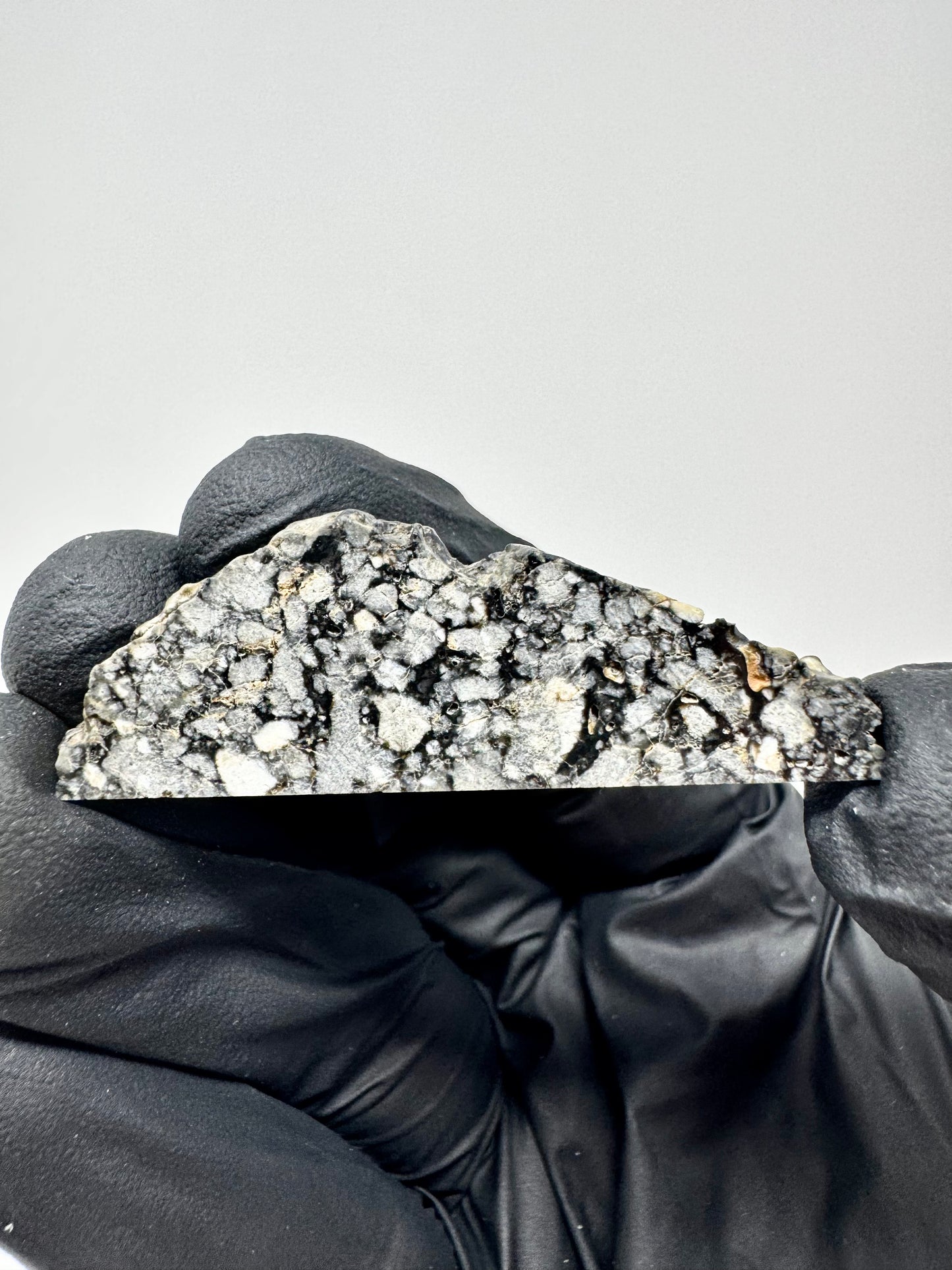 Stunning 3.4g Gadamis 007 Lunar Meteorite - Ferroan Anorthosite, Cataclastic - “The Apollo Lunar”