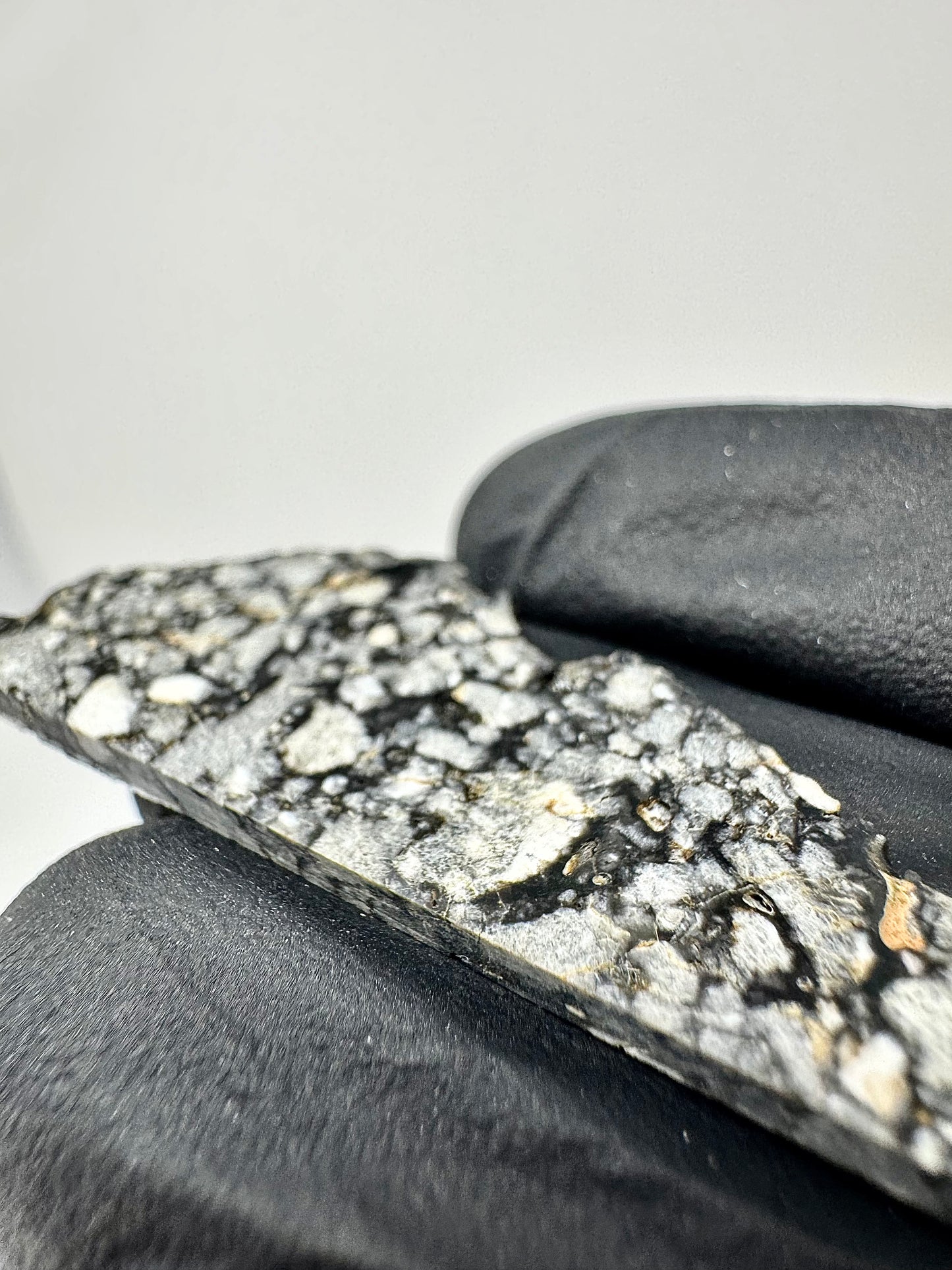 Stunning 3.4g Gadamis 007 Lunar Meteorite - Ferroan Anorthosite, Cataclastic - “The Apollo Lunar”