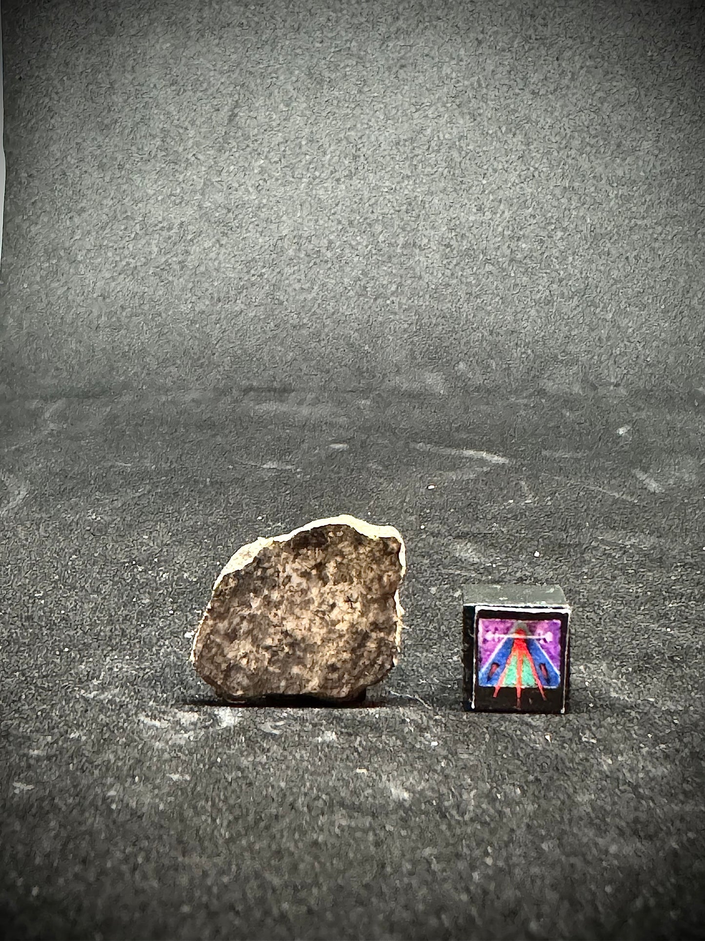 NWA 14526 Lunar Mare Basalt - An Ultra Rare Meteorite From Deep Within Our Moon! 1.6g