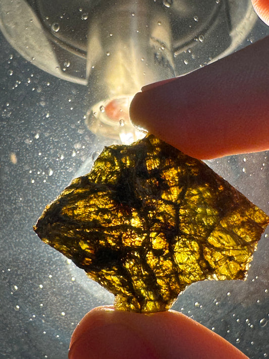 NWA 7831 Beautiful Translucent Diogenite Meteorite - 3.2g - Parent Body: Asteroid Vesta
