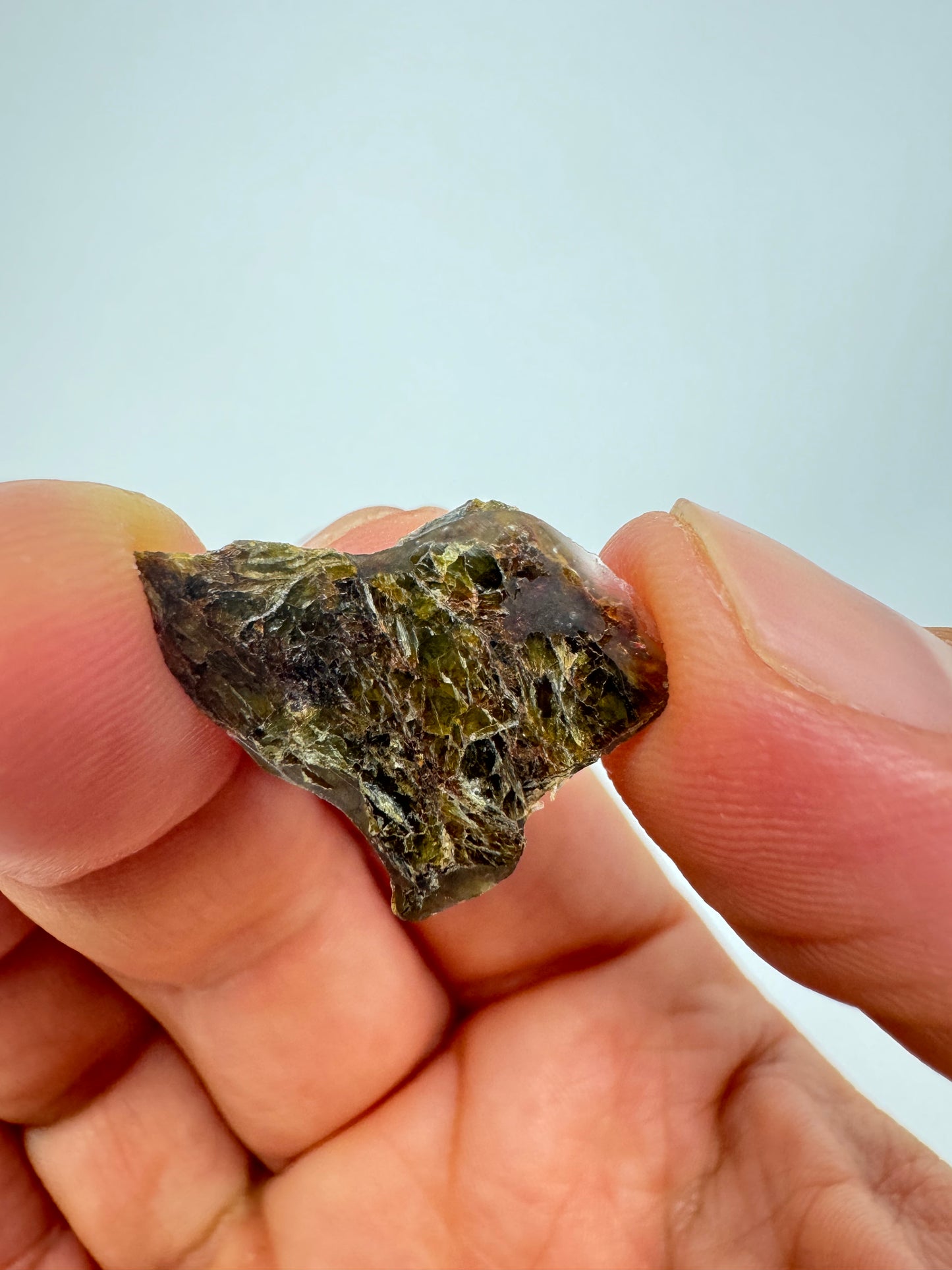 NWA 7831 Beautiful Semi Translucent Diogenite Meteorite - 1.2g - Parent Body: Asteroid Vesta