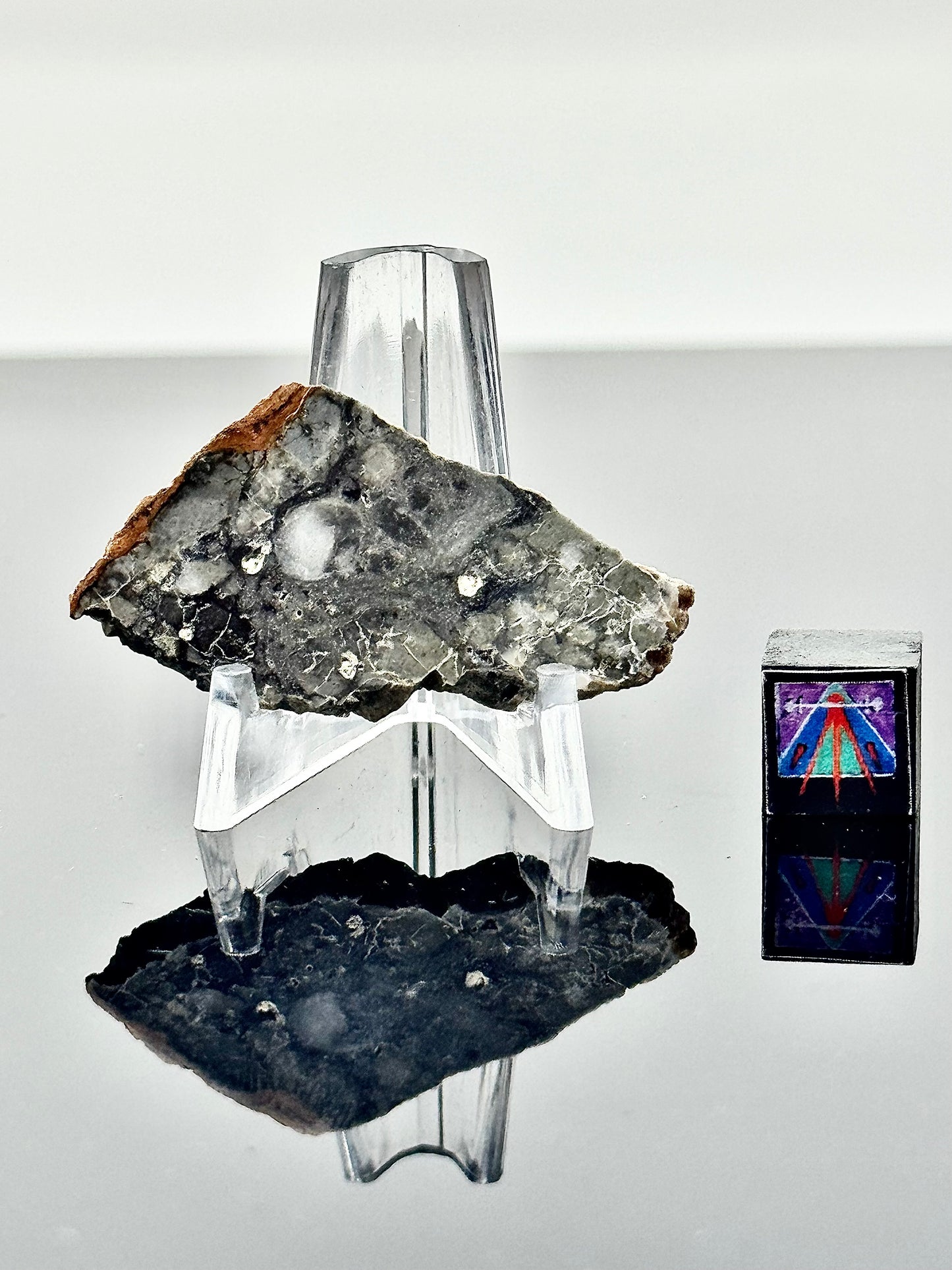 NWA 16315 Lunar Melt Breccia - 5.2g - From The Moon