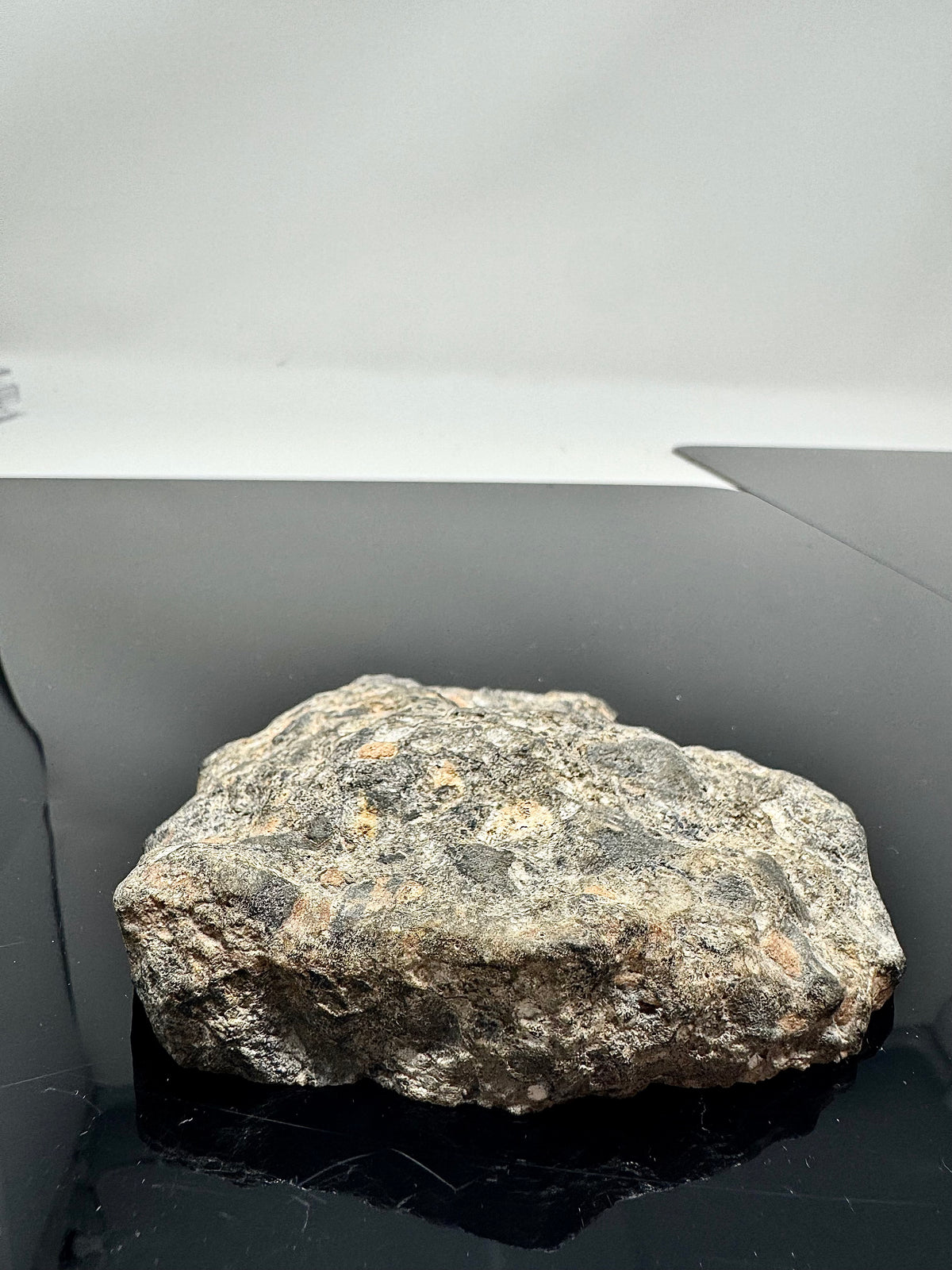 NEW!  223.9g END CUT (Second Largest Mass) Jaw-Dropping Personal Classification of NWA 18785 Aubrite - Fragmental Monomict Breccia, Enstatite Achondrite Meteorite - Evidence of Possible Linkage To Planet Mercury