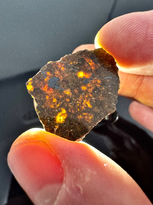 1.9g NWA 16317 Translucent Diogenite Meteorite - Parent Body: Asteroid Vesta