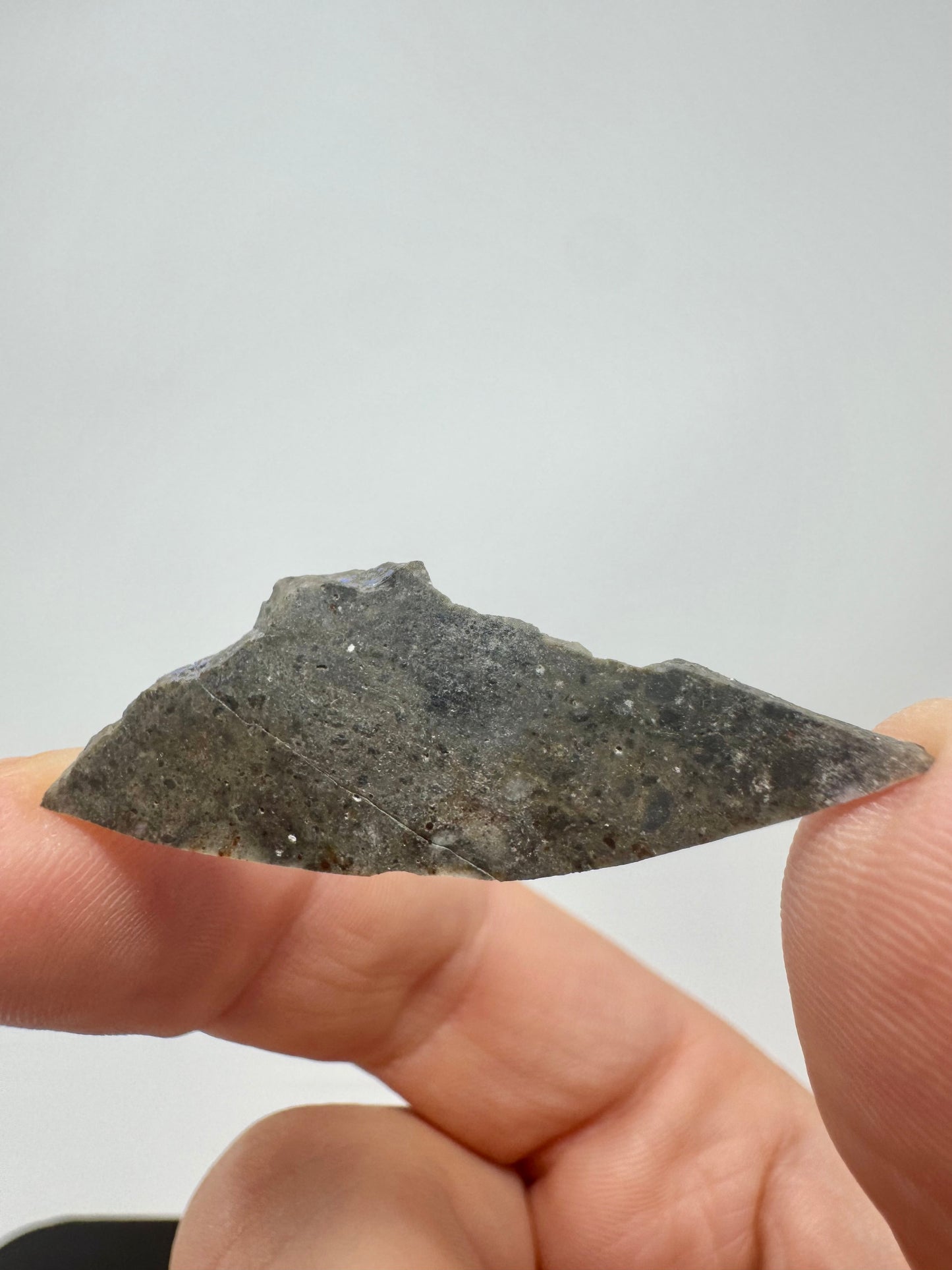 NEW! Rare Lunar Troctolite - 2.0g - Lunar Meteorite From Deep Within The Moon’s Crust