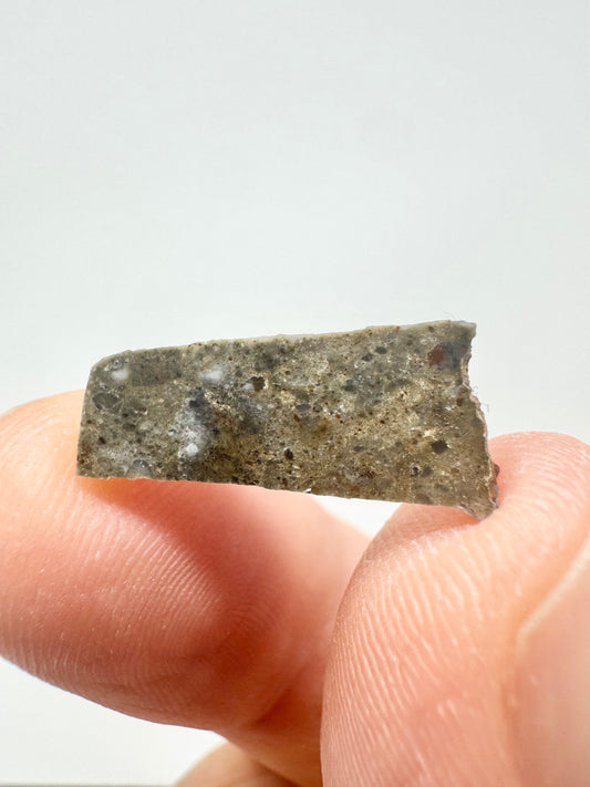 NEW! Rare Lunar Troctolite - 0.6g - Lunar Meteorite From Deep Within The Moon’s Crust