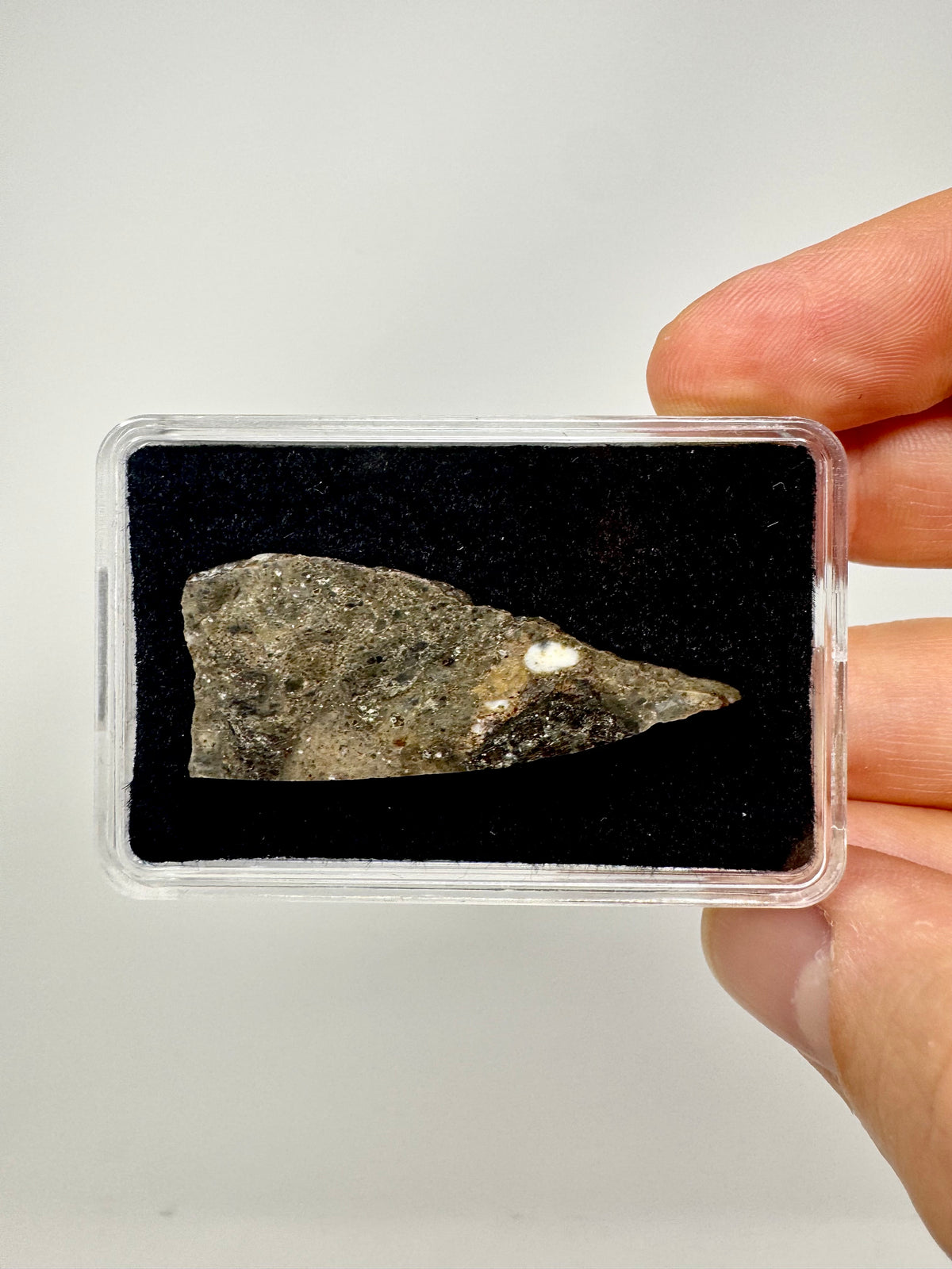 NEW! Rare Lunar Troctolite - 3.6g - Lunar Meteorite From Deep Within The Moon’s Crust