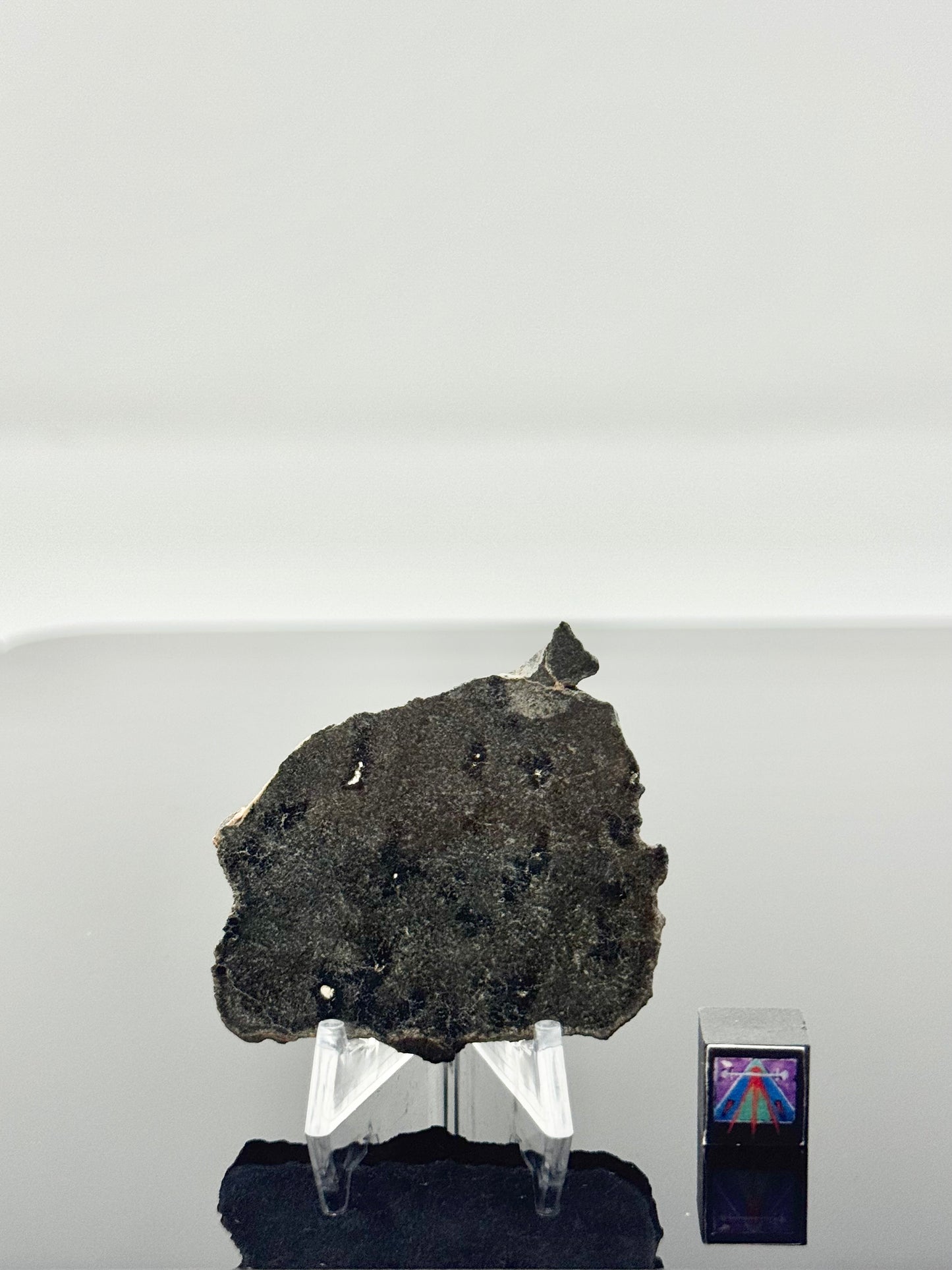 12.4g Genuine Martian Meteorite with Aqueous Alteration - Pending Classification - Scientifically Studied Rock From Planet Mars