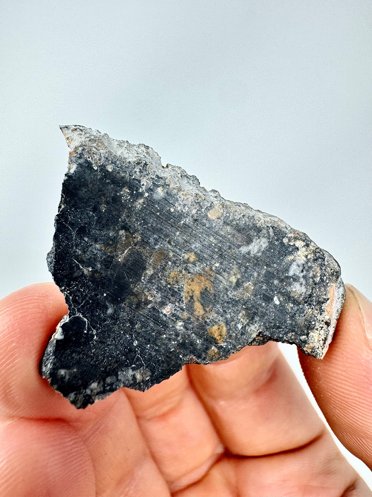 NEW: 6.3g Personal Classification of NWA 18785 Aubrite - Fragmental Monomict Breccia, Enstatite Achondrite Meteorite - Evidence of Possible Linkage To Planet Mercury