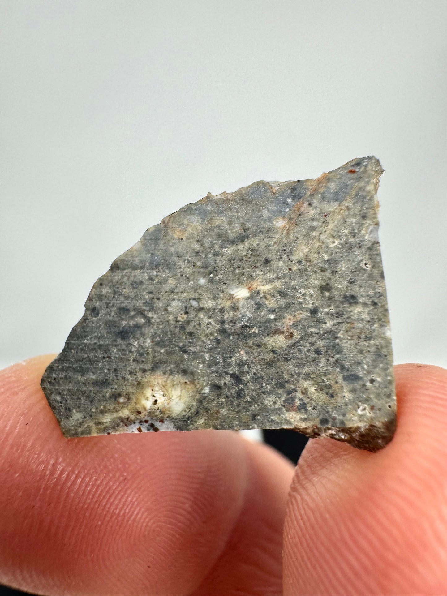 NEW! Rare Lunar Troctolite - 1.9g - Lunar Meteorite From Deep Within The Moon’s Crust