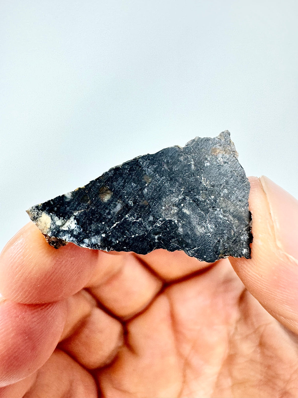 NEW: 2.6g Personal Classification of NWA 18785 Aubrite - Fragmental Monomict Breccia, Enstatite Achondrite Meteorite - Evidence of Possible Linkage To Planet Mercury