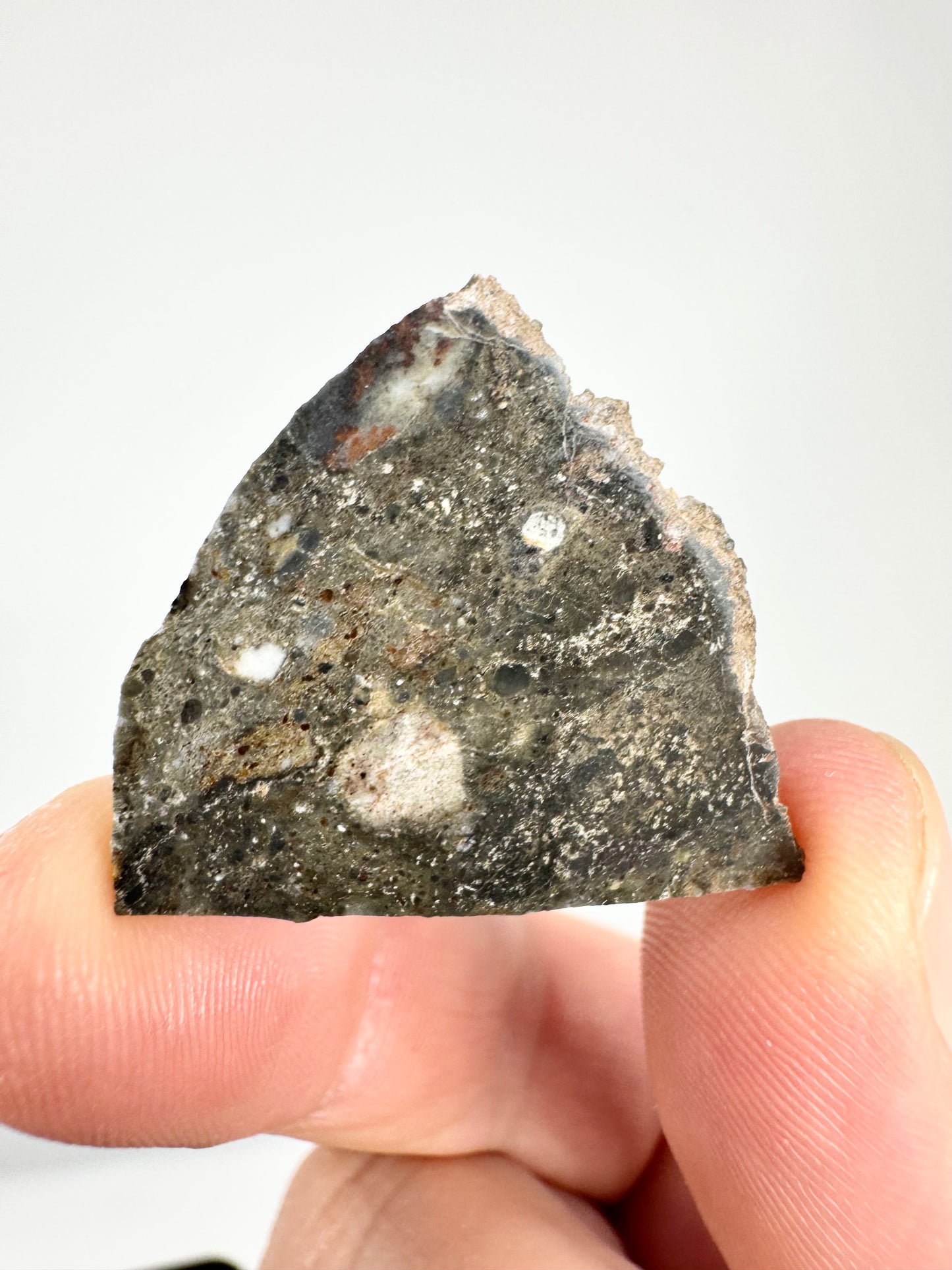 NEW! Rare Lunar Troctolite - 3.8g - Lunar Meteorite From Deep Within The Moon’s Crust