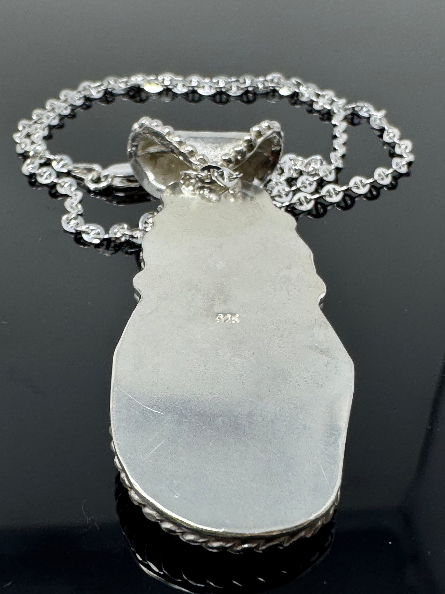 Surface of the Moon Collection: Genuine NWA 17679 Lunar Meteorite + Pietersite and Sugilite in .925 Silver Necklace - Handmade/One of a Kind w/ Lunar Dust Infused Silver - Comes with COA