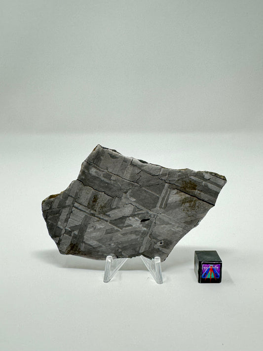 Stunning Brand New Iron Meteorite (Under Classification) - 70.7g Full Slice
