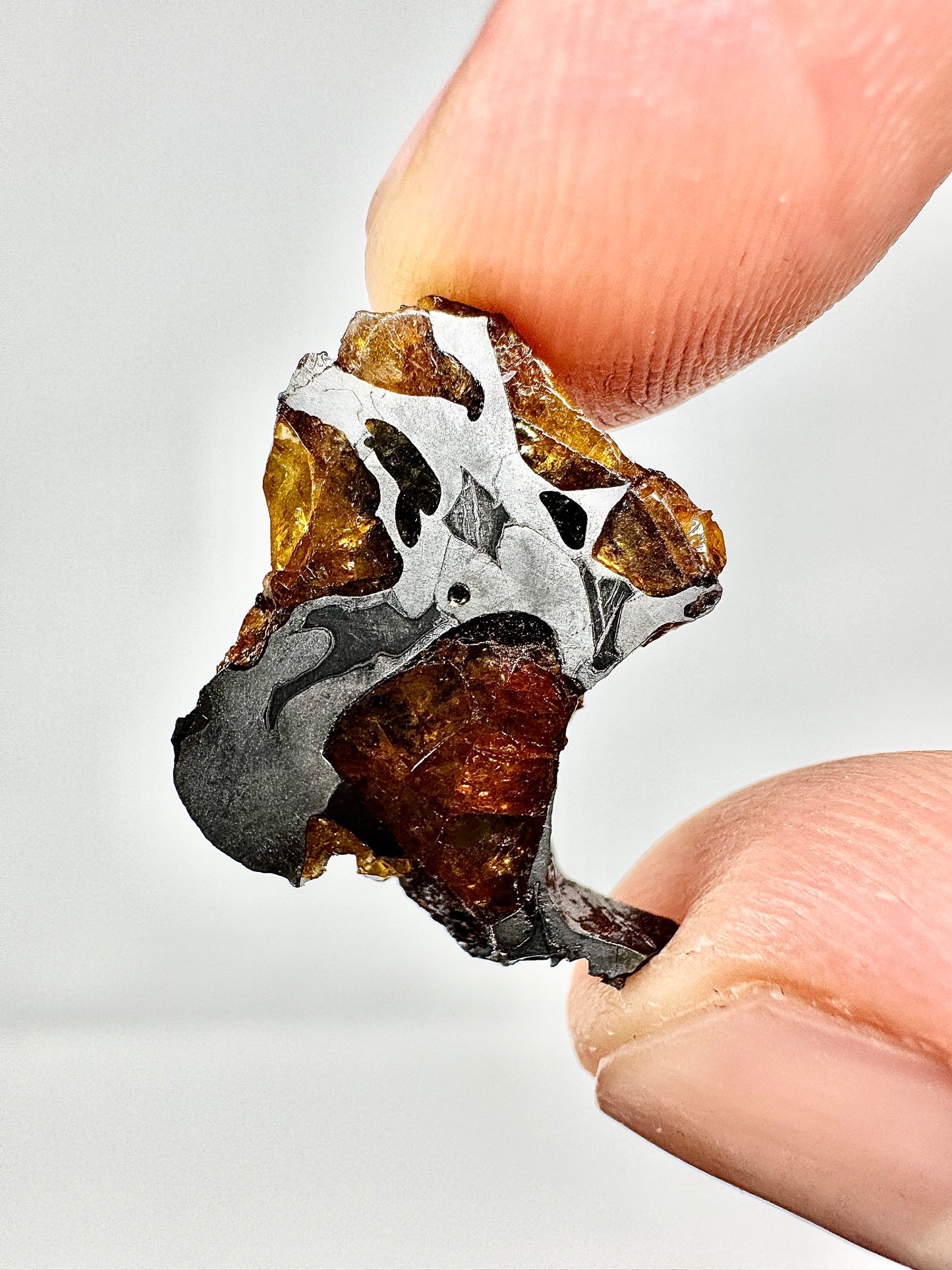 2.1g Imilac Pallasite Meteorite - Discovered in 1822 in Chile!