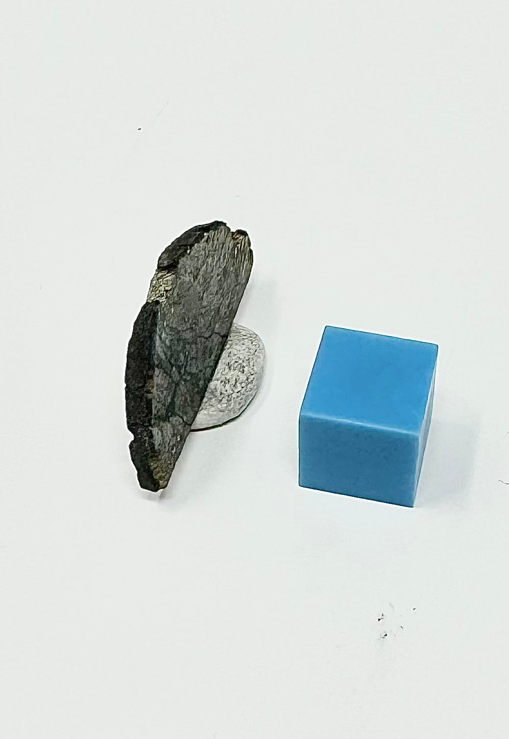 2.0g Chelyabinsk Brecciated Meteorite - Jet Black Crust - Incredibly Fresh and Discovered Immediately After the Fall!