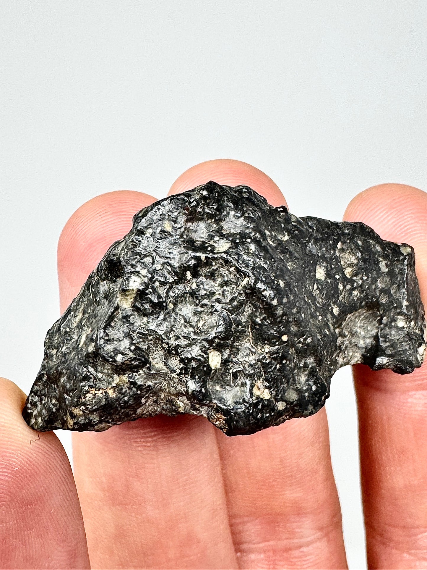 Mesmerizing NWA 13951 “Starry Night” Lunar Meteorite - FULL STONE - 30.9g