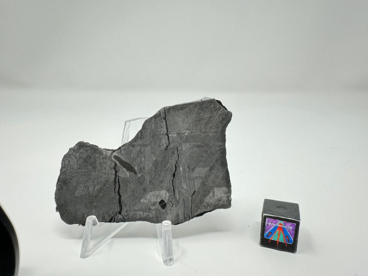 Stunning Brand New Iron Meteorite (Under Classification) - 30.3g Full Slice