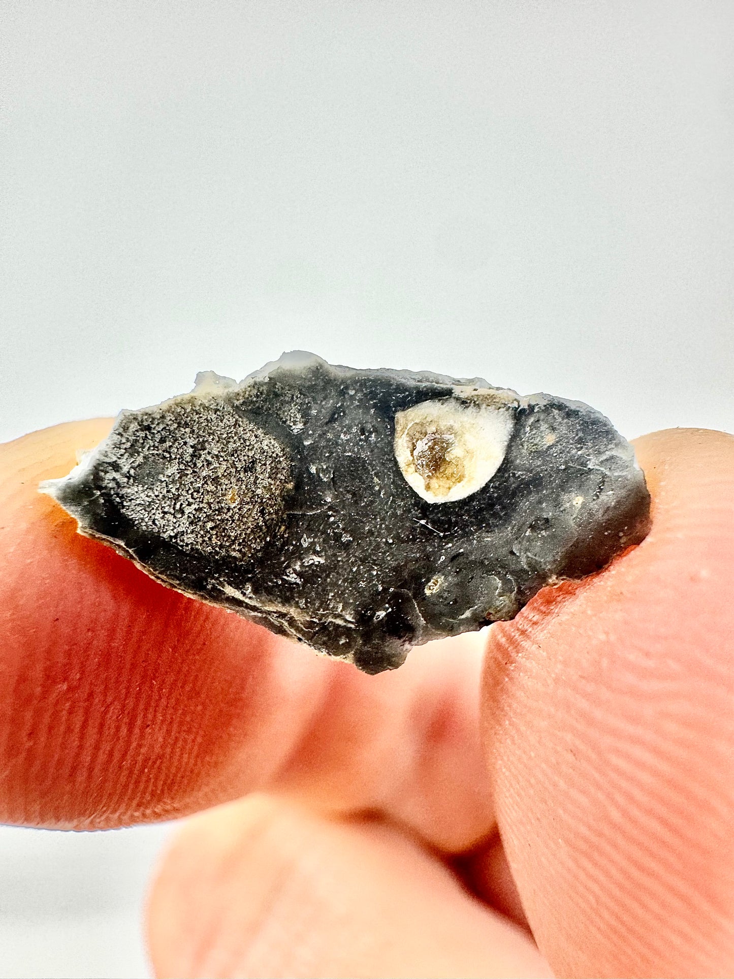 0.8g Adrar 017 Lunar Meteorite - A Rare Gabbro/Norite - From Our Moon!
