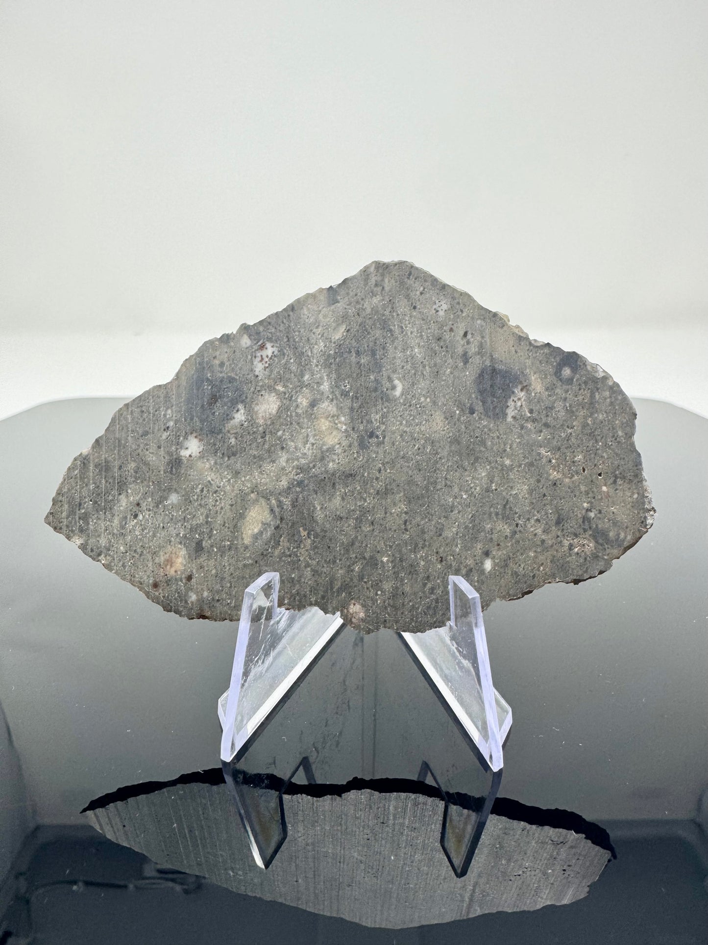 NEW! Rare Lunar Troctolite - 25.2g - Lunar Meteorite From Deep Within The Moon’s Crust