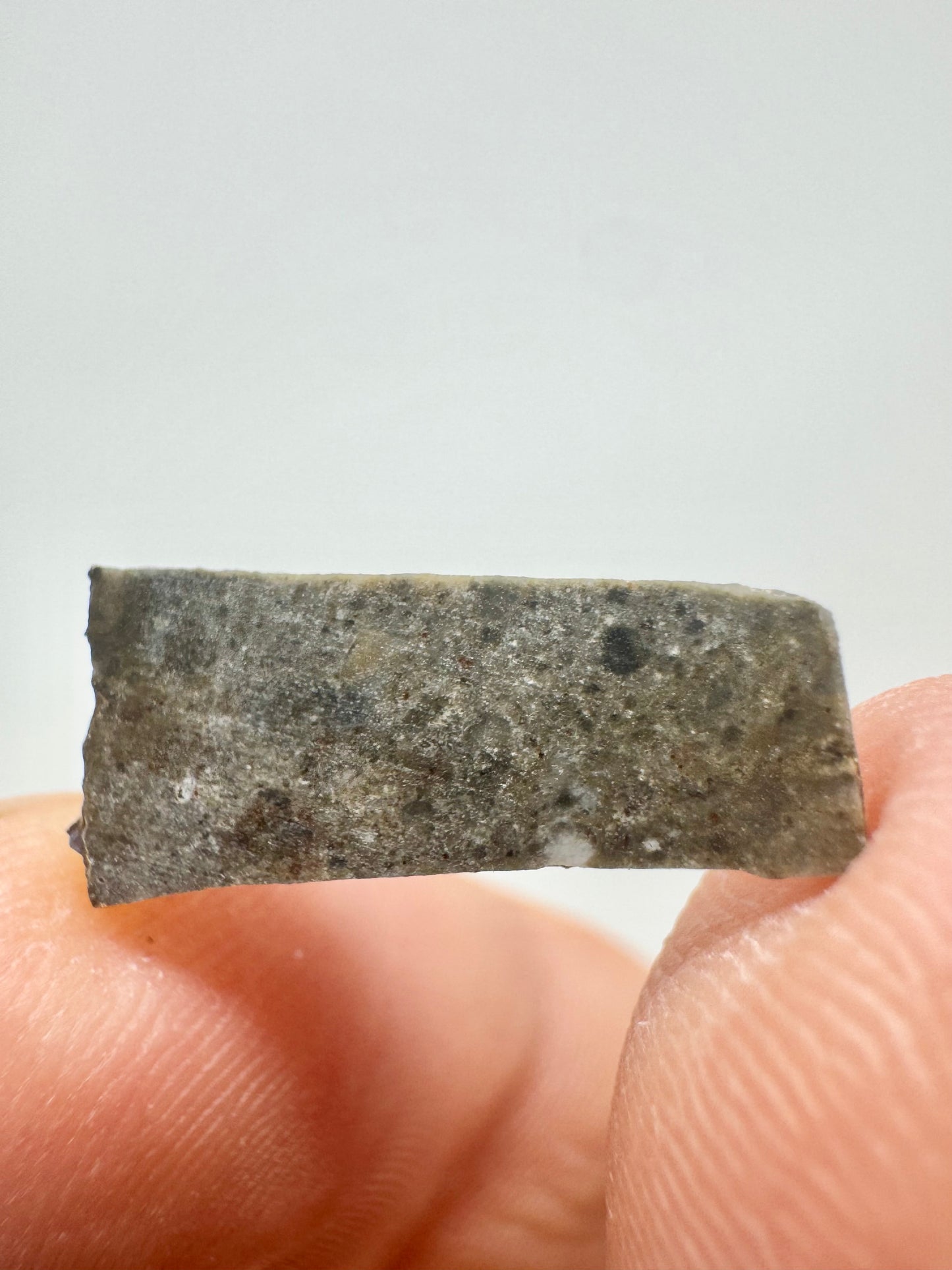 NEW! Rare Lunar Troctolite - 0.6g - Lunar Meteorite From Deep Within The Moon’s Crust