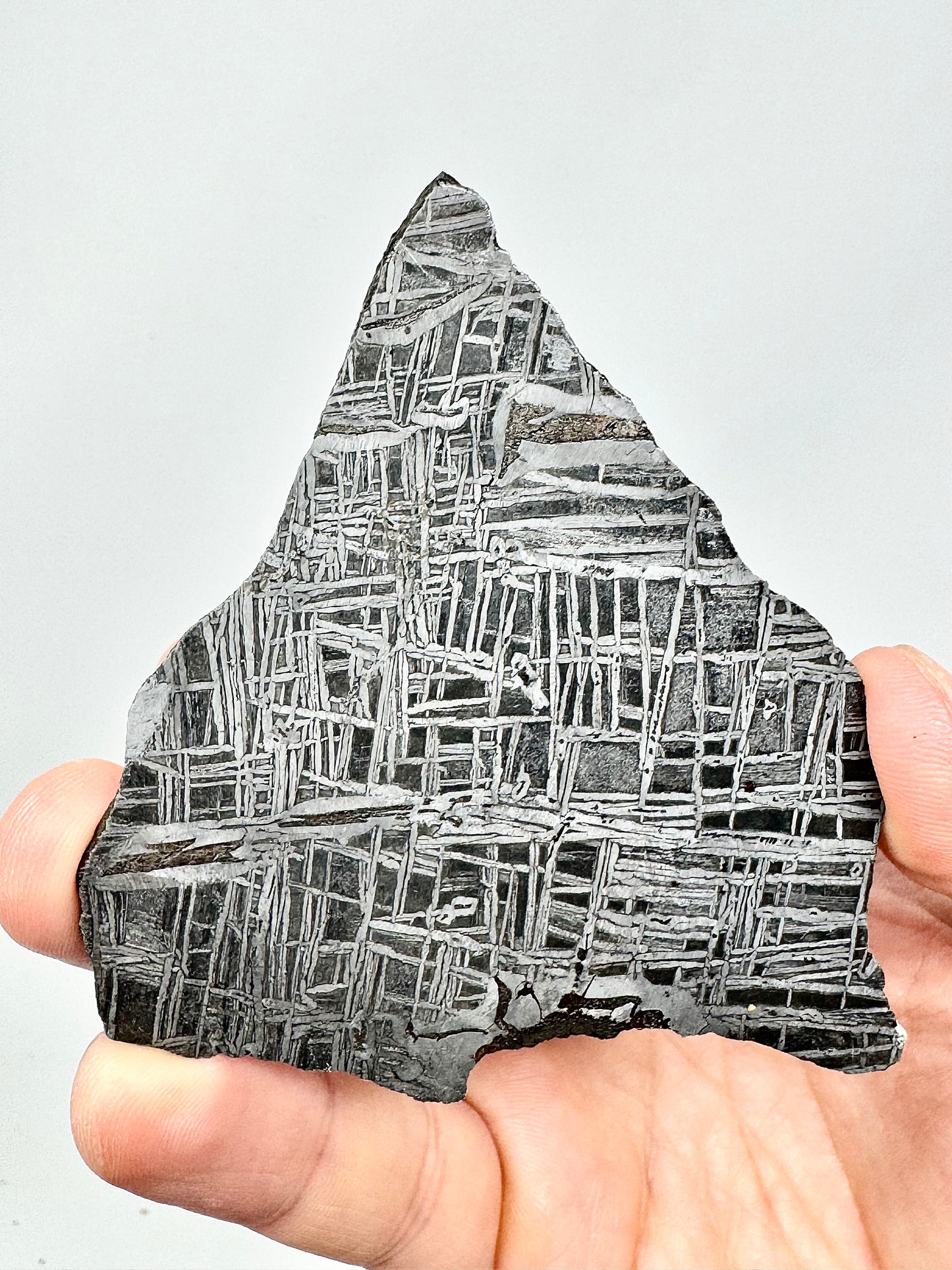 NEA 051 Iron Meteorite - 61.5g - Stunning Pattern - From The Core Of An Asteroid!