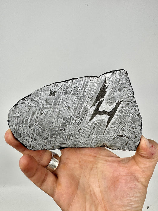 207.6g Aletai Meteorite - Beautiful Pattern - From The Core Of An Asteroid!