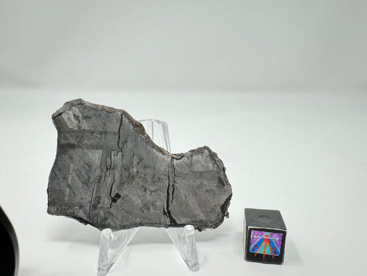 Stunning Brand New Iron Meteorite (Under Classification) - 30.3g Full Slice
