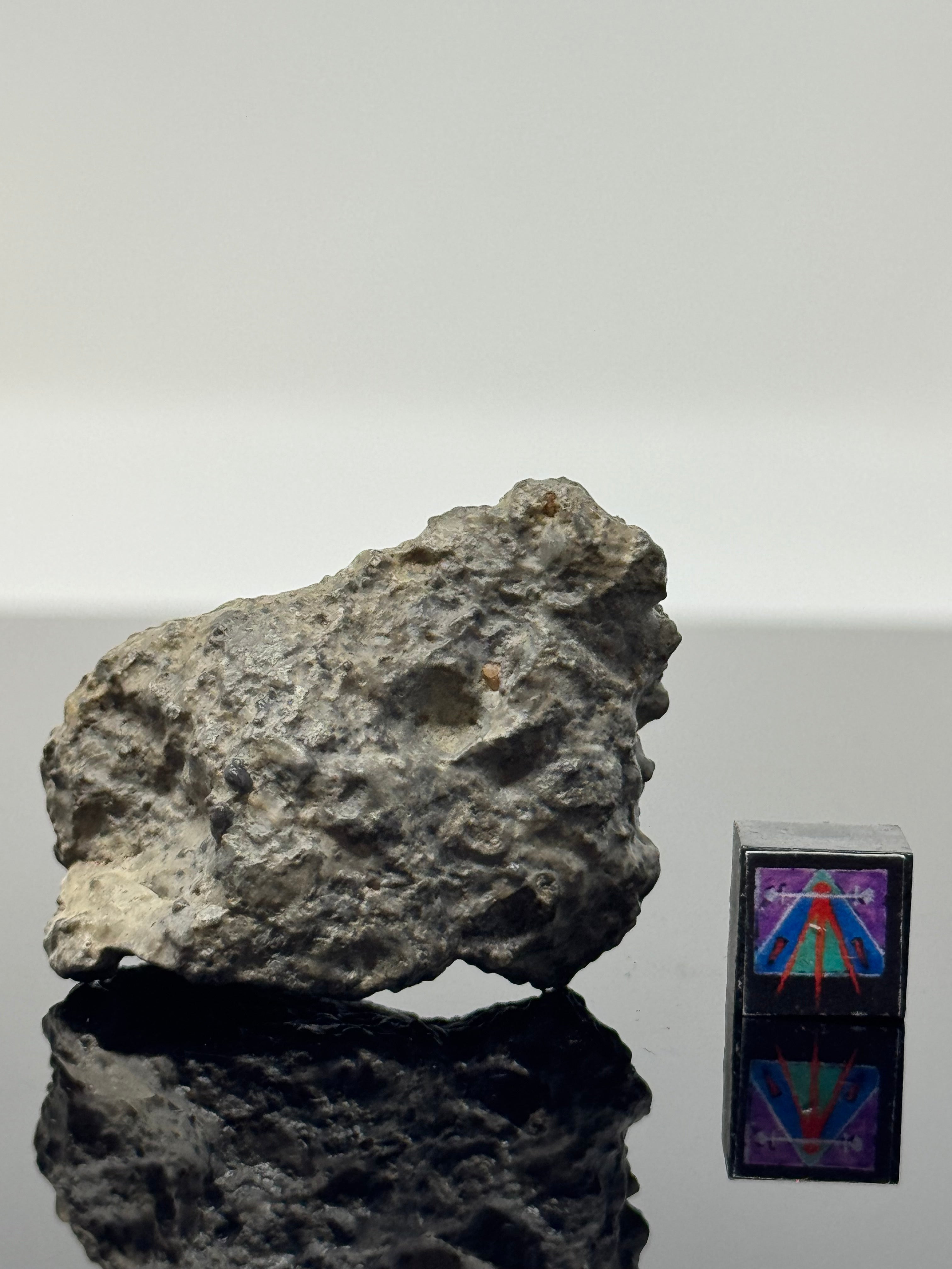 28.8g Lunar Troctolitic Melt - WHOLE STONE! A Rare Lunar Meteorite Fro ...