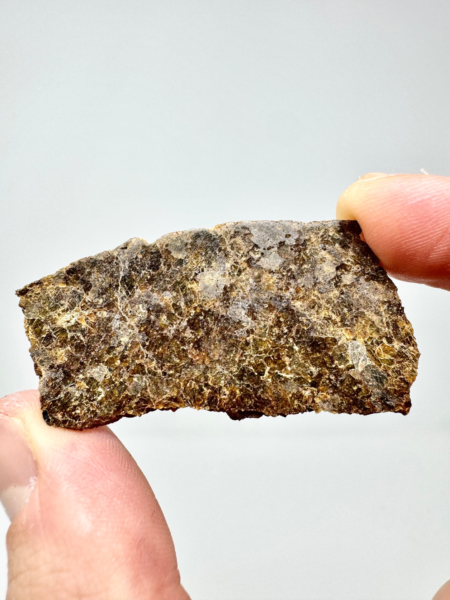 7.6g NWA 16317 Translucent Diogenite Meteorite - Parent Body: Asteroid Vesta